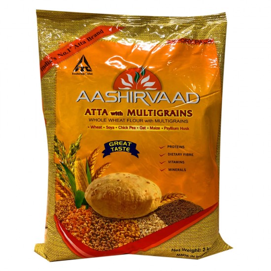 Aashirvaad Mouka Atta (Multigrain) 2KG