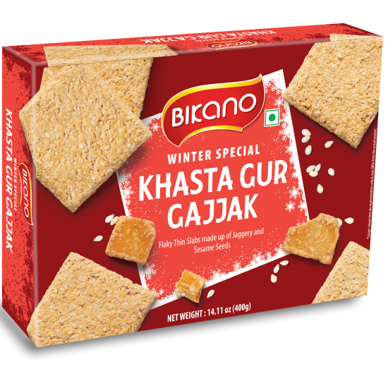 Bikano Khasta Gur Gajjak 400g