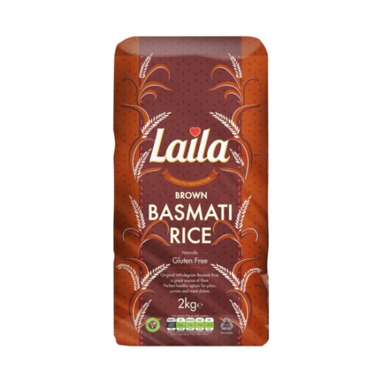 Laila Hnědá Basmati rýže 2Kg