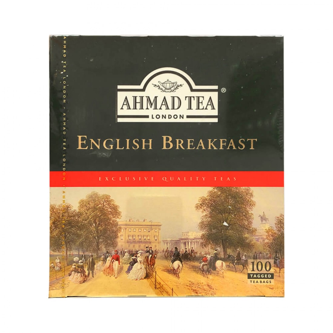 Ahmad english breakfast 100. Ахмад чай Инглиш Брэкфаст. Чай Ахмад английский завтрак. Чай Ahmad Tea English Breakfast 100 пак. Чай Ахмад английский завтрак 100 пакетиков.