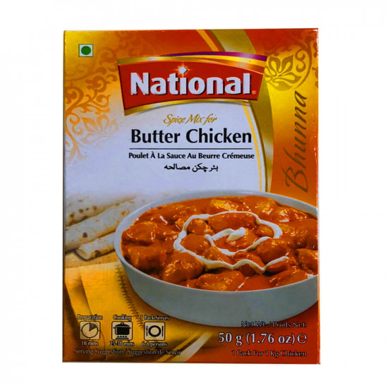 National Butter Chicken Máslové Kuře (50G)