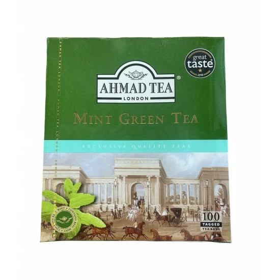 Ahmad Tea Mint Green Tea 100x2g