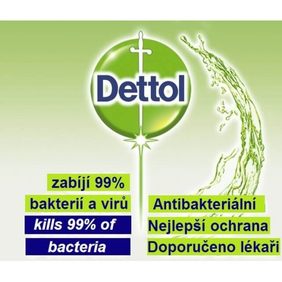 Dettol antibakteriální mýdlo 5X125G